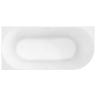 ванна акриловая Rea Bellanto Slim 150x74 left угловая, пристенная, white (REA-W0582)
