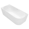 ванна акриловая Rea Bellanto Slim 150x74 left угловая, пристенная, white (REA-W0582)