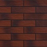 фасадна плитка Cerrad Burgund 24,5x6,5 рустикальна з відтінком