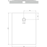 поддон Omnires Aquapure M+ 90х120 matt white (AQUAPURE90-120BM)