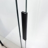 штора для ванни Rea Dario 100x140 black скло прозоре (REA-W7884)