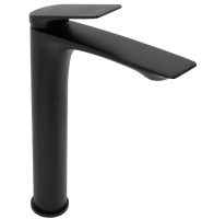 смеситель для умывальника Rea Avalon высокий, black (REA-B1126)