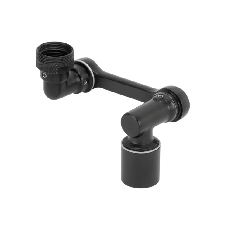 аератор-подовжувач Rea Colt поворотний, black (REA-B6567)