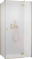 душевая кабина Radaway Garda KDJ 90х195 правая, прозрачное стекло, brushed gold (10700090-99-01R)