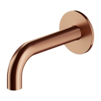 настінний вилив для ванни Omnires Y brushed copper (WDY-SCPB)