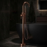 змішувач для ванни Rea Lungo підлоговий copper (REA-B4301)
