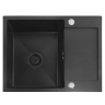 кухонная мойка Rea Paul 60x48 с сифоном, black (ZLE-06011)