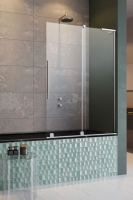 штора для ванни Radaway Furo PND II 63,8х150 права, прозоре скло, хром (10309638-01-01R)