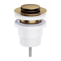 донний клапан Omnires click-clack brushed antique bronze (A47BR)