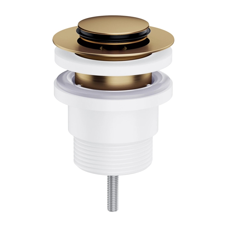 донний клапан Omnires click-clack brushed antique bronze (A47BR)