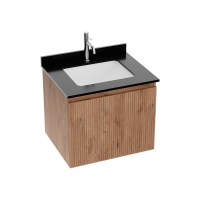 тумбочка с умывальником Lavita Irvine 60 wood black (5900378346616)