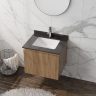 тумбочка с умывальником Lavita Irvine 60 wood black (5900378346616)