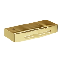 поличка Omnires Uni brushed brass (UN10331BSB)