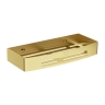 поличка Omnires Uni brushed brass (UN10331BSB)