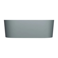 ванна Omnires Ovo M+ 160х75 овальная matt ash grey (OVO160WWZPAG)