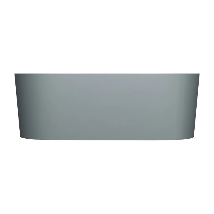 ванна Omnires Ovo M+ 160х75 овальная matt ash grey (OVO160WWZPAG)