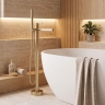 змішувач для ванни Rea Grace підлоговий brushed gold (REA-B2236)