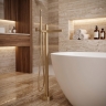 змішувач для ванни Rea Grace підлоговий brushed gold (REA-B2236)