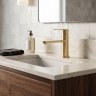 змішувач для умивальника Rea Arcos brushed gold (REA-B6965)