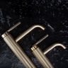 змішувач для умивальника Rea Argon низький, brushed gold (REA-B7801)