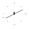 бра TooLight black (OSW-09754)
