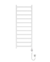 полотенцесушитель Lavita Lungo 1320x500 электрический, с нагревателем, white (5903918481426)