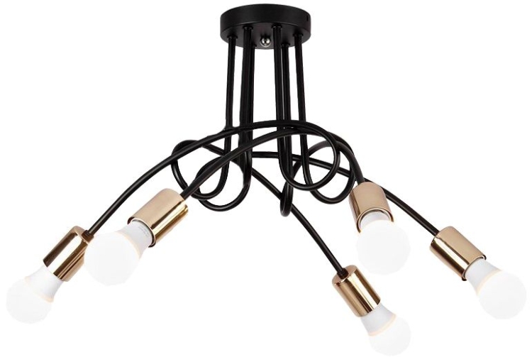 люстра TooLight Paradise 70x70  black APP518-5C (OSW-01102)