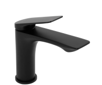 смеситель для умывальника Rea Avalon низкий, black (REA-B1117)