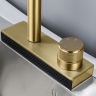 смеситель для кухни Rea Conor с выдвижным изливом, gold brush (REA-B6312)