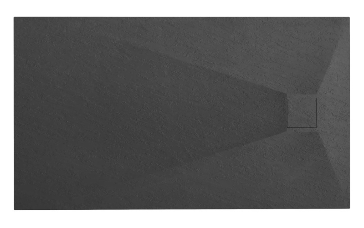 поддон Rea Magnum 80x120 прямоугольный, черный (REA-K3331)