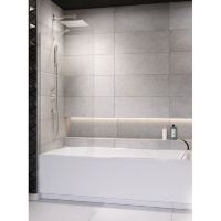 штора для ванны Radaway Modo PNJ 100 безопасное стекло, прозрачное (10006100-01-01)