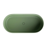 ванна Omnires Ovo M+ 160х75 овальная matt olive (OVO160WWZPOL)