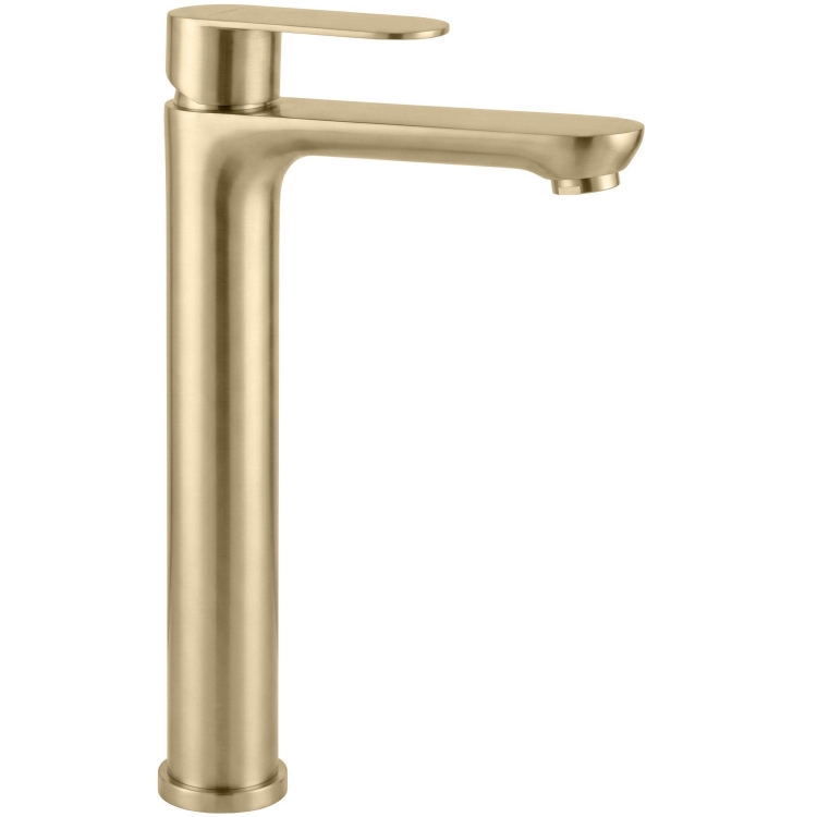 змішувач для умивальника Rea Logan brushed gold (REA-B6671)