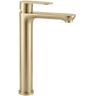 смеситель для умывальника Rea Logan brushed gold (REA-B6671)