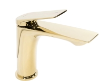 смеситель для умывальника Rea Avalon низкий, gold (REA-B1118)