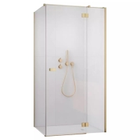 душова кабіна Radaway Garda KDJ 90х195 права, прозоре скло, brushed gold (10709090-99-01R)