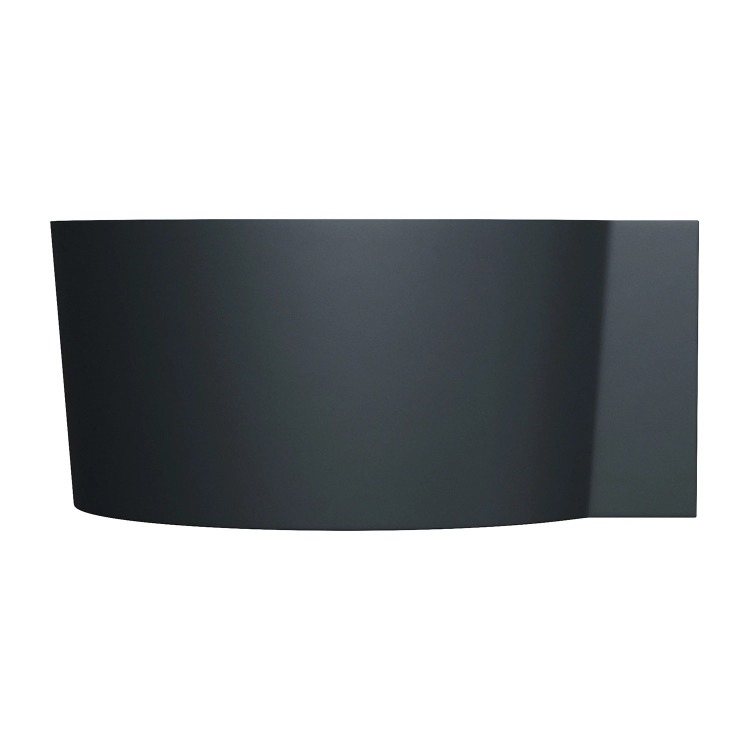 ванна Omnires Ovo M+ 120х120 круглая matt black lava (OVO120WNBLV)