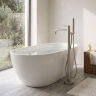змішувач для ванни Rea Foster підлоговий brushed nickel (REA-B2252)