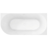 ванна акриловая Rea Bellanto Slim 150x74 Right угловая, пристенная, white (REA-W0583)