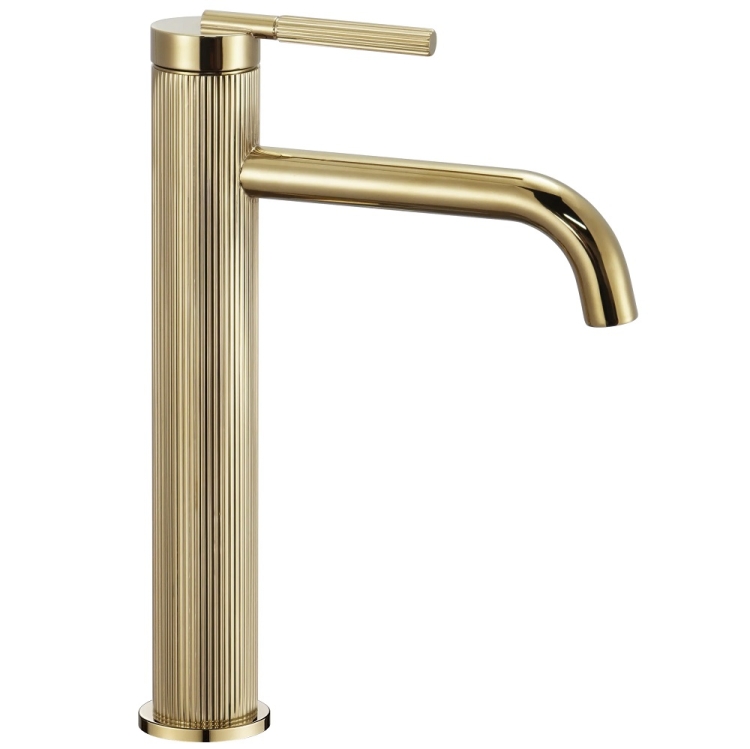 змішувач для умивальника Rea Argon високий, gold (REA-B7803)