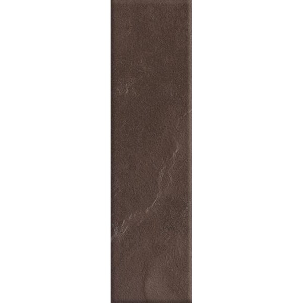 плитка Paradyz Sundown 6,6x24,5 marrone, mat, structura