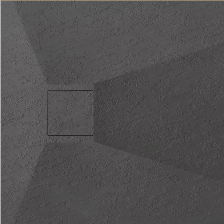 піддон Rea Magnum 80x100 прямокутний, чорний (REA-K3330)