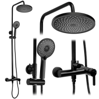 душова система Rea Ontario black (REA-P5712)