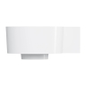 умивальник Omnires Ovo M+ 34,5х33,5 кутовий, правий, gloss white (OVO335UWPBP)