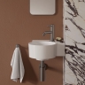 умивальник Omnires Ovo M+ 34,5х33,5 кутовий, правий, gloss white (OVO335UWPBP)
