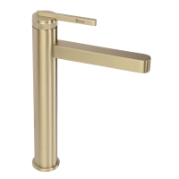 смеситель для умывальника Rea Grace high brushed gold (REA-B8939)