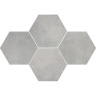 мозаїка Stargres Stark 28,3x40,8 hexagon grey
