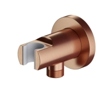 подключение для душевого шланга с держателем Omnires cooper brushed (8873CPB)