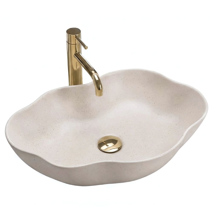 умивальник Rea Pearl 50,5х38 warm (REA-U0617)