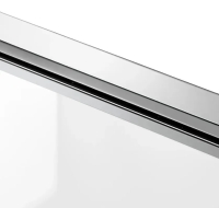 душевая дверь Rea Atlas 120x200 безопасное стекло, прозрачное, слева, chrome (REA-K4667)